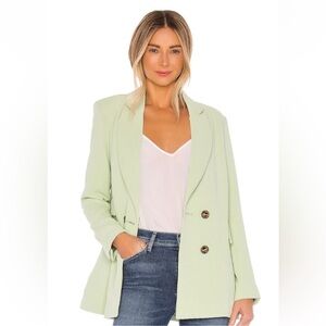 ASTR The Label Zodiac Blazer Light Green | Size Small | Like New